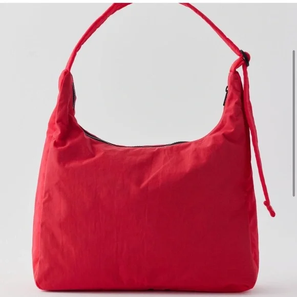 NWT Baggu Nylon Shoulder Bag - Candy Apple - Picture 5 of 6